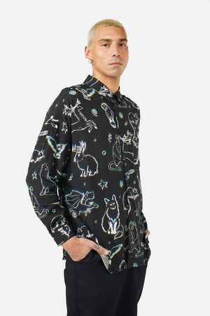 Black Friday - Aura LS Shirt - multi