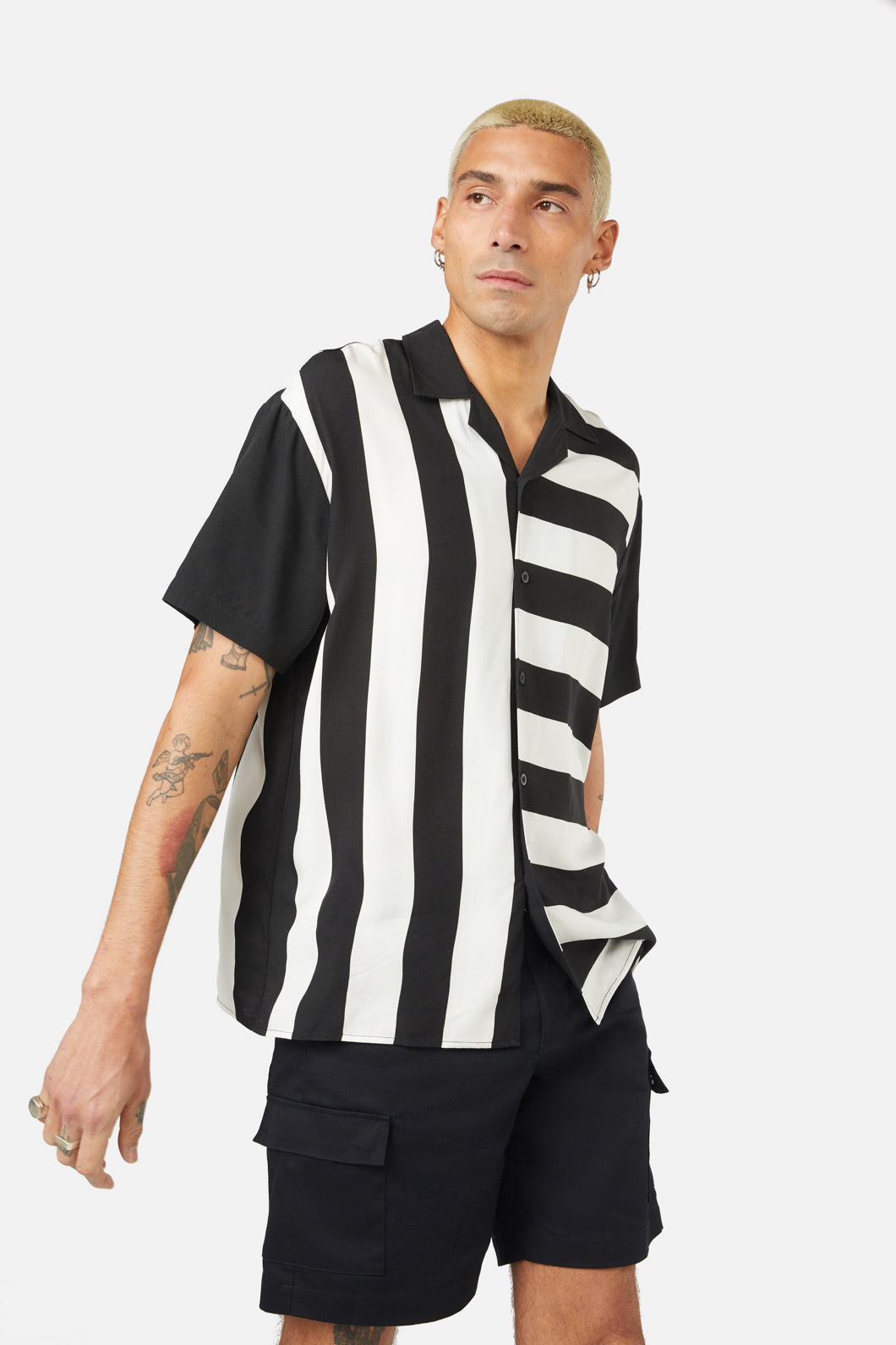 Black Friday - Dandy SS Shirt - black-white