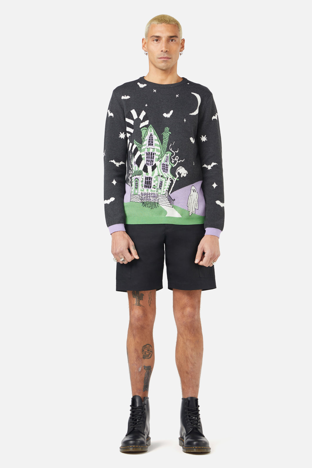 Black Friday - Spooky Scene Knit - multi
