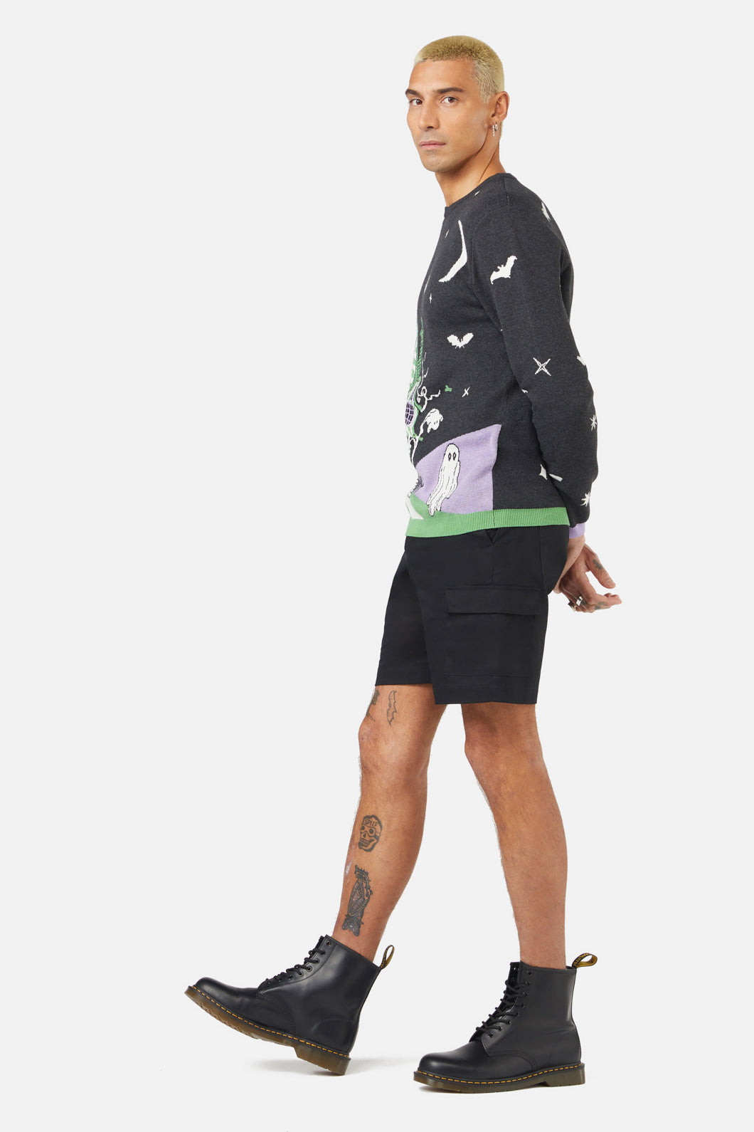 Black Friday - Spooky Scene Knit - multi