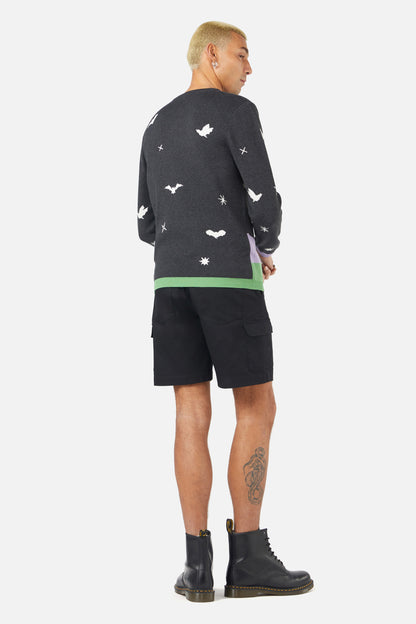 Black Friday - Spooky Scene Knit - multi