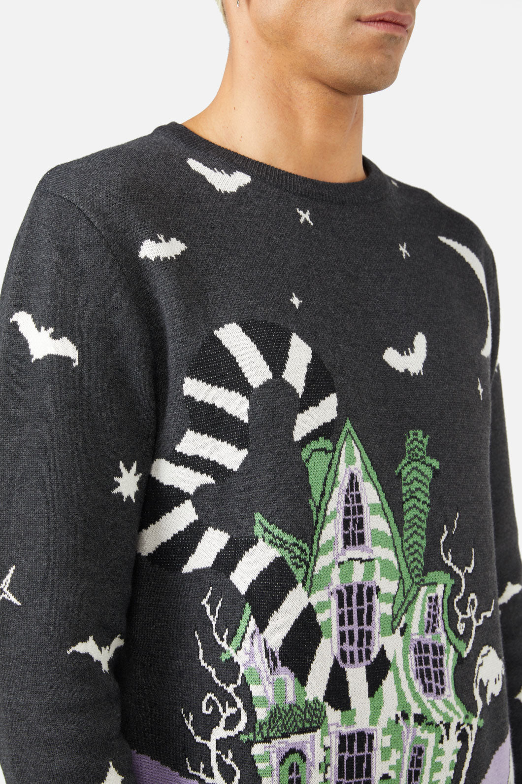 Black Friday - Spooky Scene Knit - multi