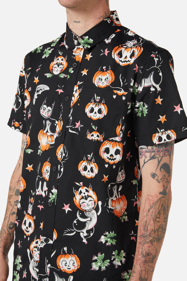 Black Friday - Pumpkin Patch SS Shirt - black