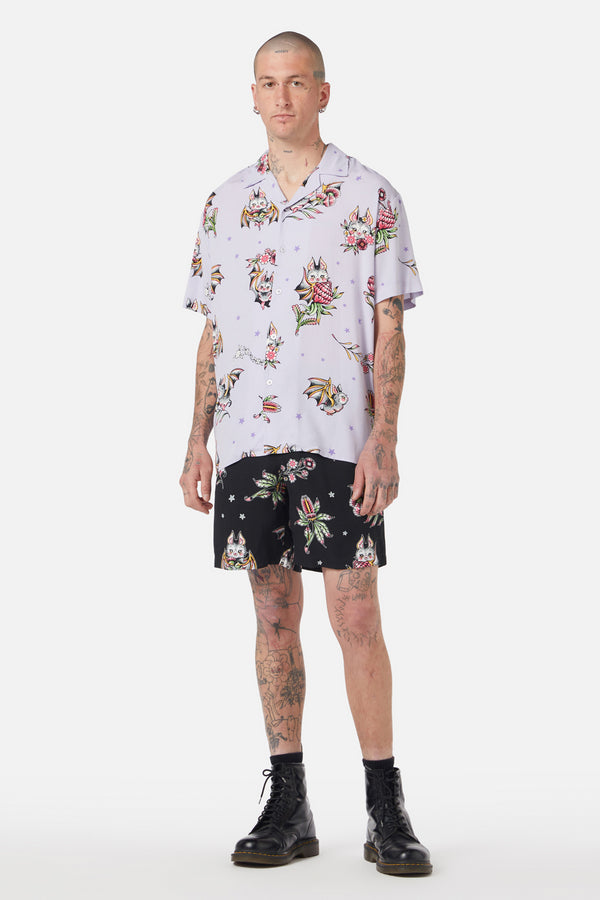 Black Friday - Fruity Bats SS Shirt - lilac