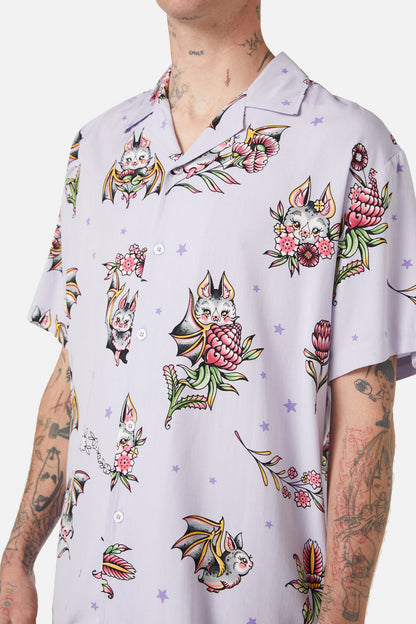 Black Friday - Fruity Bats SS Shirt - lilac