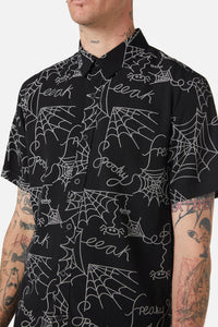 Black Friday - Entangled Printed SS Shirt - black
