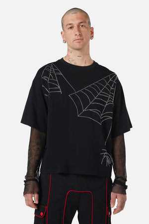 Black Friday - Elm Layered Top - black