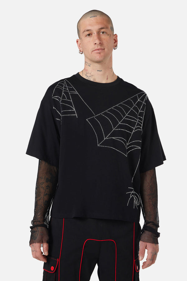 Black Friday - Elm Layered Top - black