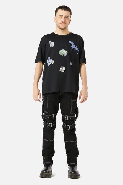 Black Friday - Goth Motif Tee - black