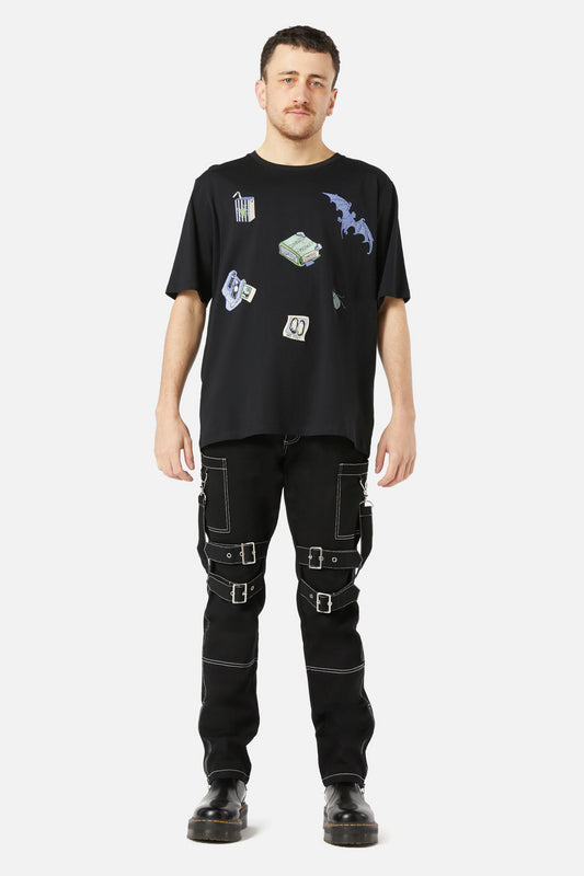 Black Friday - Goth Motif Tee - black