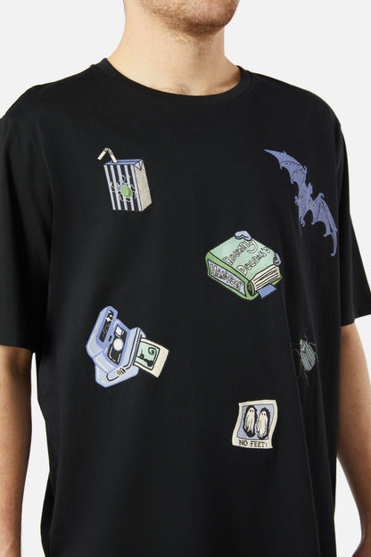Black Friday - Goth Motif Tee - black