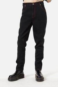 Black Friday - Contrast Stitch Unisex Skinny - black