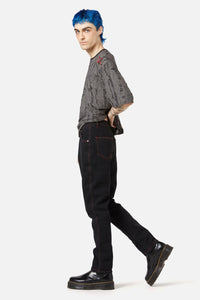 Black Friday - Contrast Stitch Unisex Skinny - black