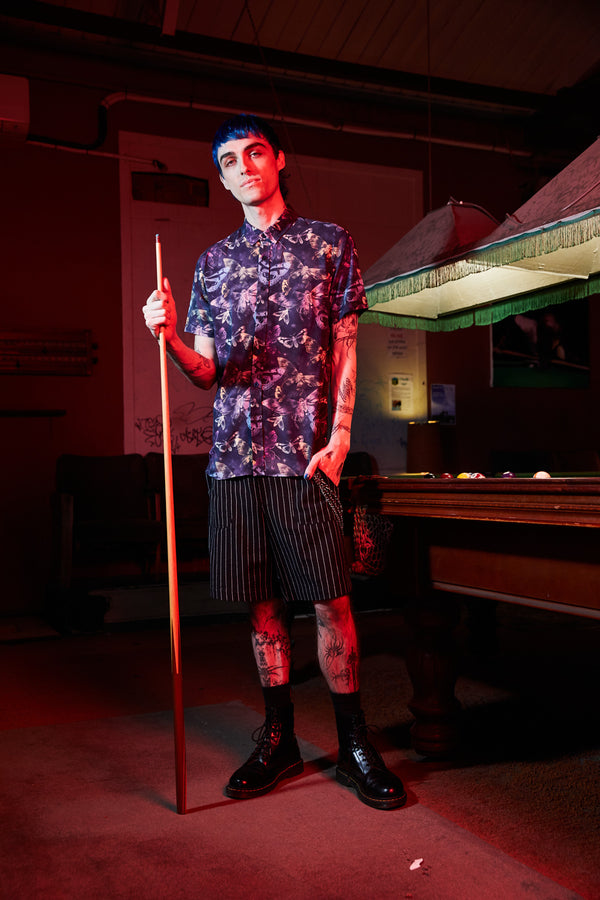 Black Friday - Wonky Short - black-white