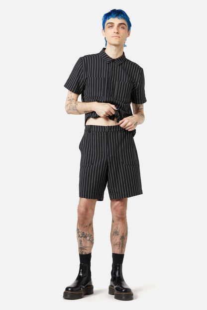 Black Friday - Wonky Short - black-white