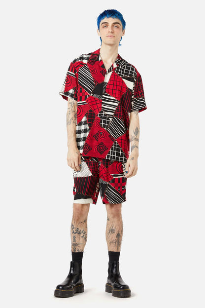 Black Friday - Patched Up SS Shirt - black