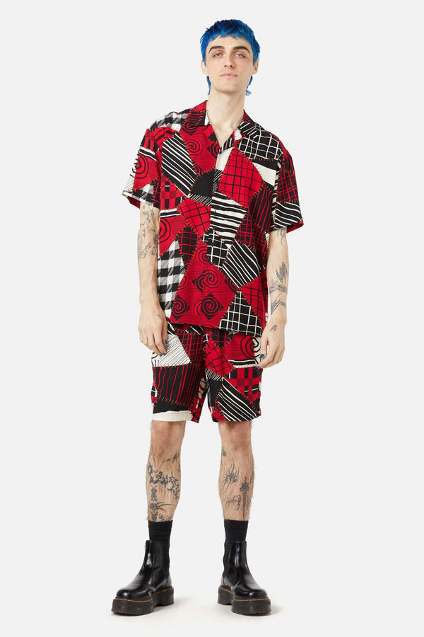 Black Friday - Patched Up SS Shirt - black