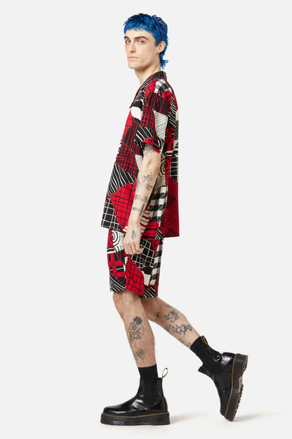 Black Friday - Patched Up SS Shirt - black