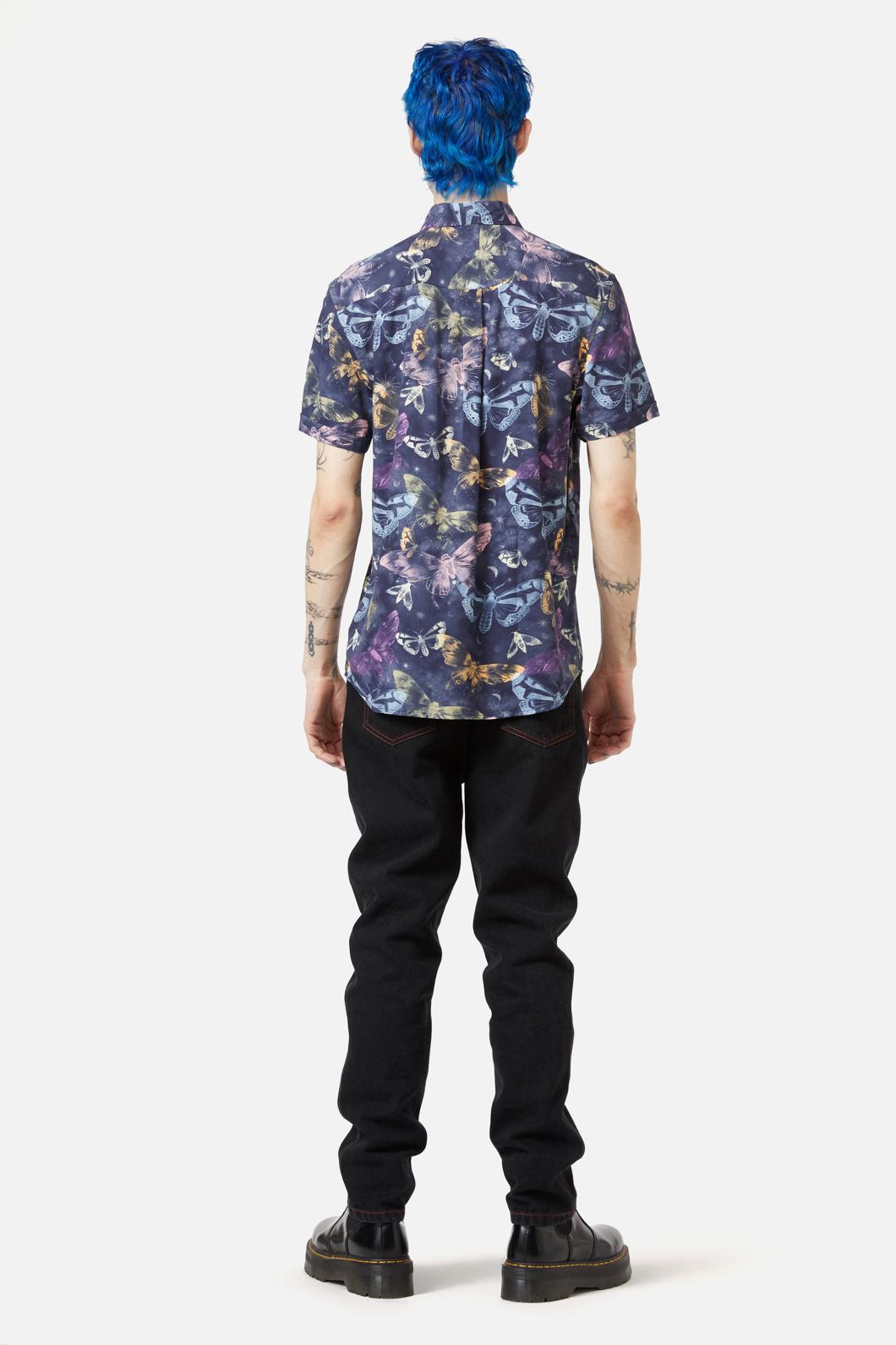 Black Friday - Lunar Moth SS Shirt - navy