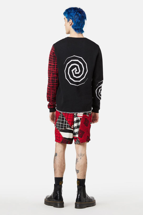 Black Friday - Patched Up Knit - black