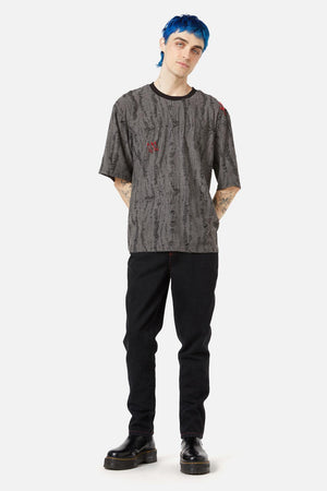 Black Friday - Lock Picker SS Distressed Tee - grey