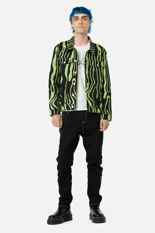 Black Friday - Ghost Wave Unisex Jacket - black-green