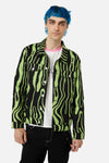 Black Friday - Ghost Wave Unisex Jacket - black-green