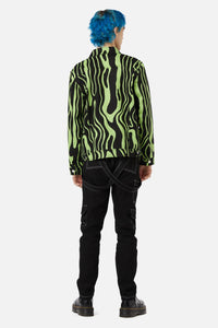 Black Friday - Ghost Wave Unisex Jacket - black-green