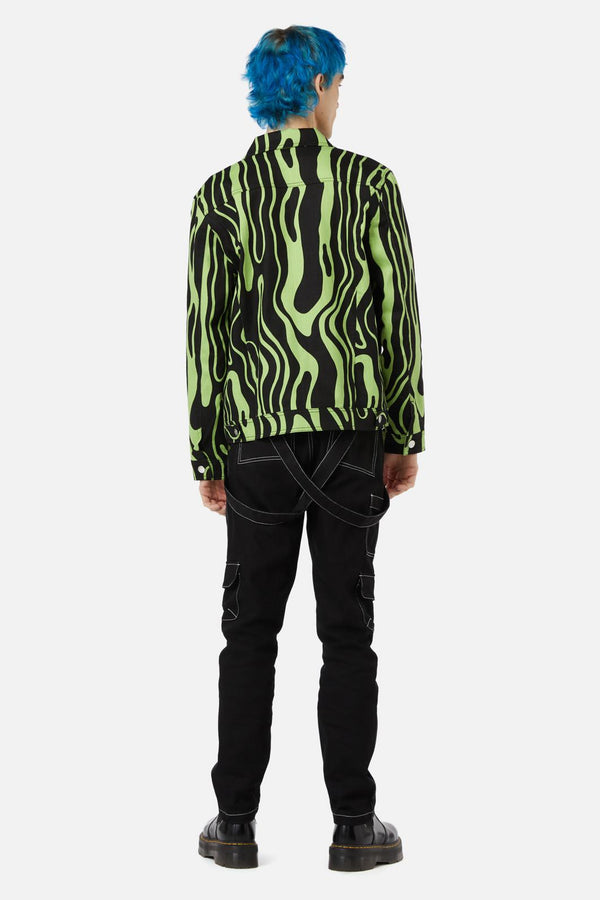 Black Friday - Ghost Wave Unisex Jacket - black-green