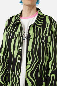 Black Friday - Ghost Wave Unisex Jacket - black-green
