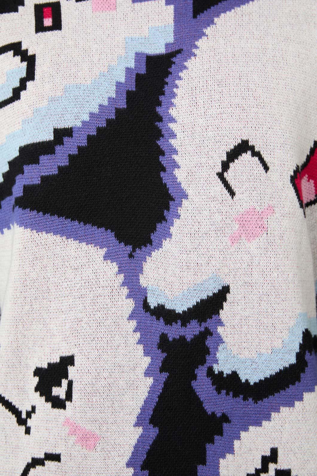 Black Friday - Ghost Emoji Knit - black