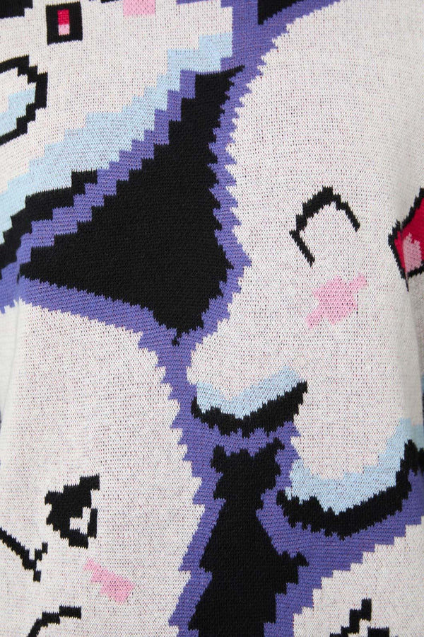 Black Friday - Ghost Emoji Knit - black