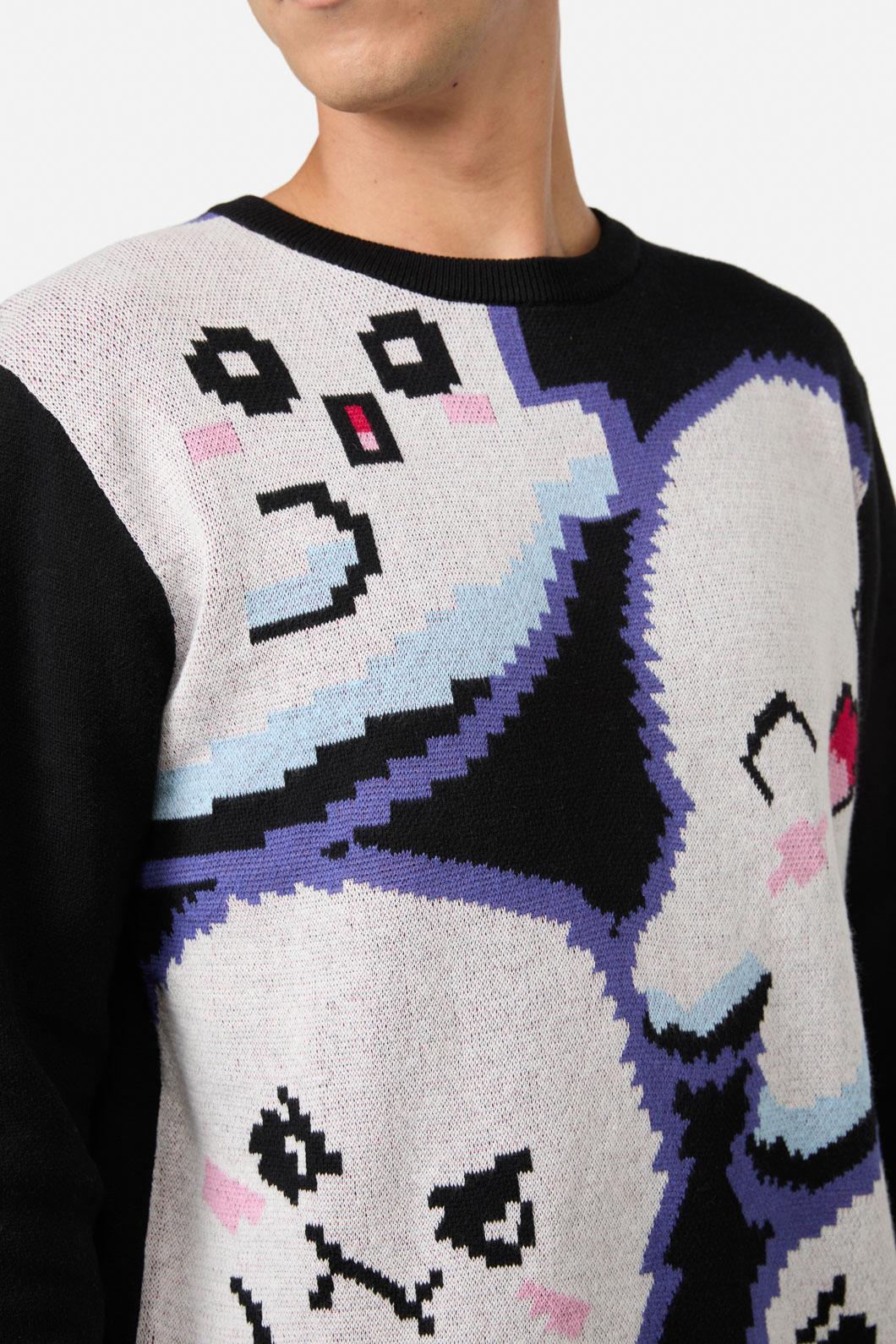 Black Friday - Ghost Emoji Knit - black