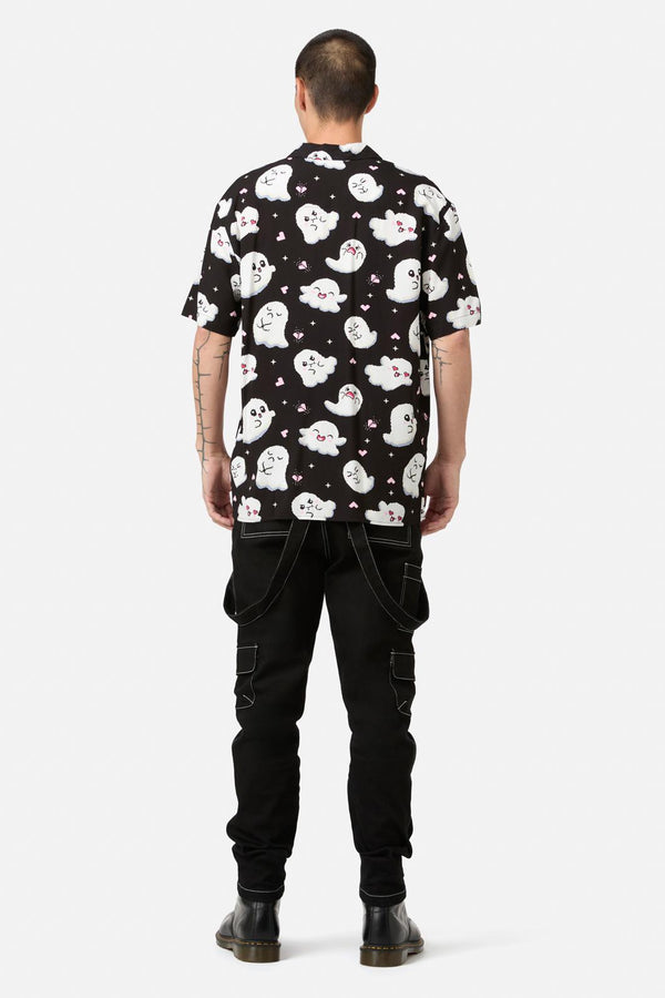 Black Friday - Ghostie Print SS Shirt - black