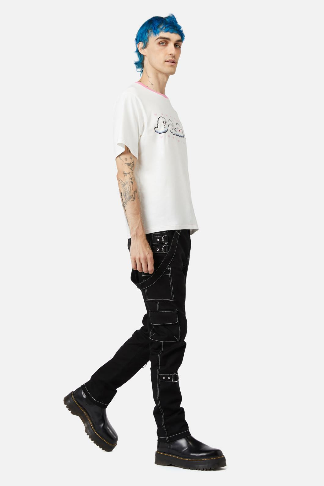 Black Friday - Ghost Hearts Tee - cream