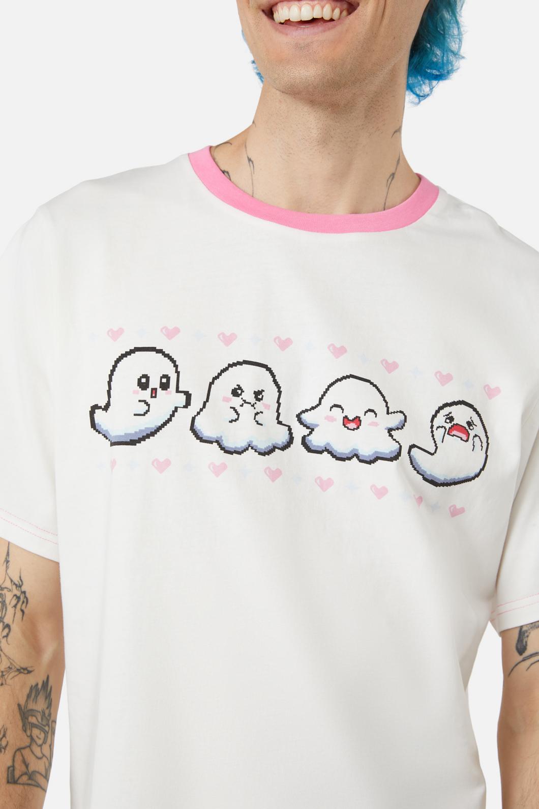 Black Friday - Ghost Hearts Tee - cream
