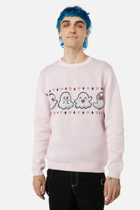 Black Friday - Ghost Hearts Knit - pink