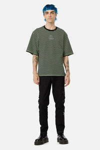 Black Friday - EVP Stripe Tee - black-green