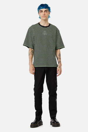 Black Friday - EVP Stripe Tee - black-green
