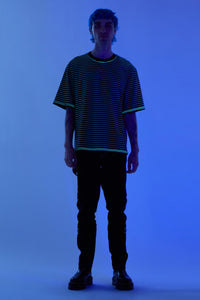 Black Friday - EVP Stripe Tee - black-green