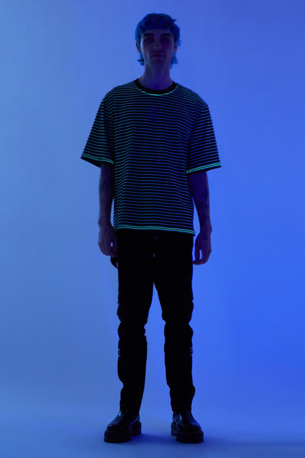 Black Friday - EVP Stripe Tee - black-green