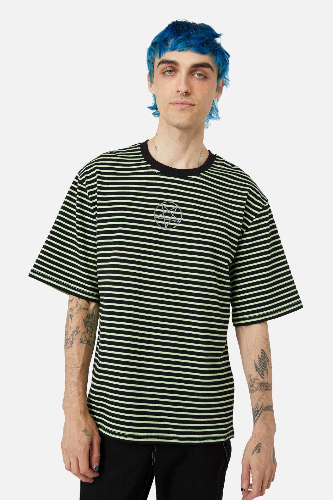 Black Friday - EVP Stripe Tee - black-green