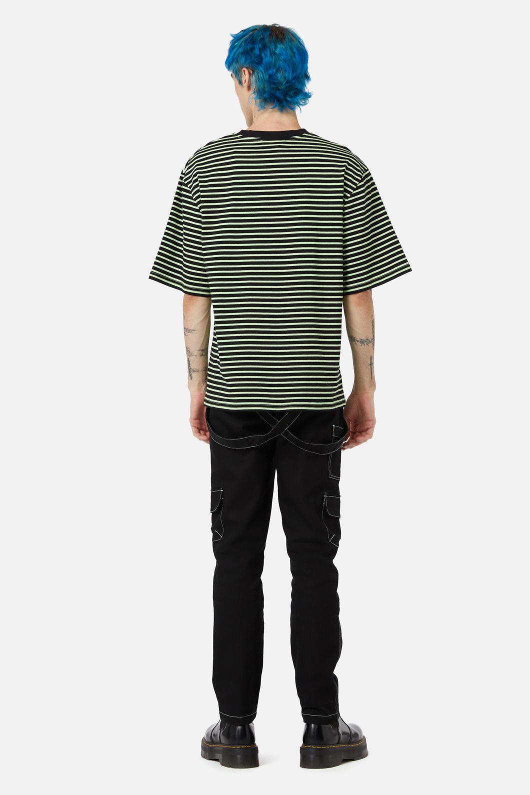 Black Friday - EVP Stripe Tee - black-green