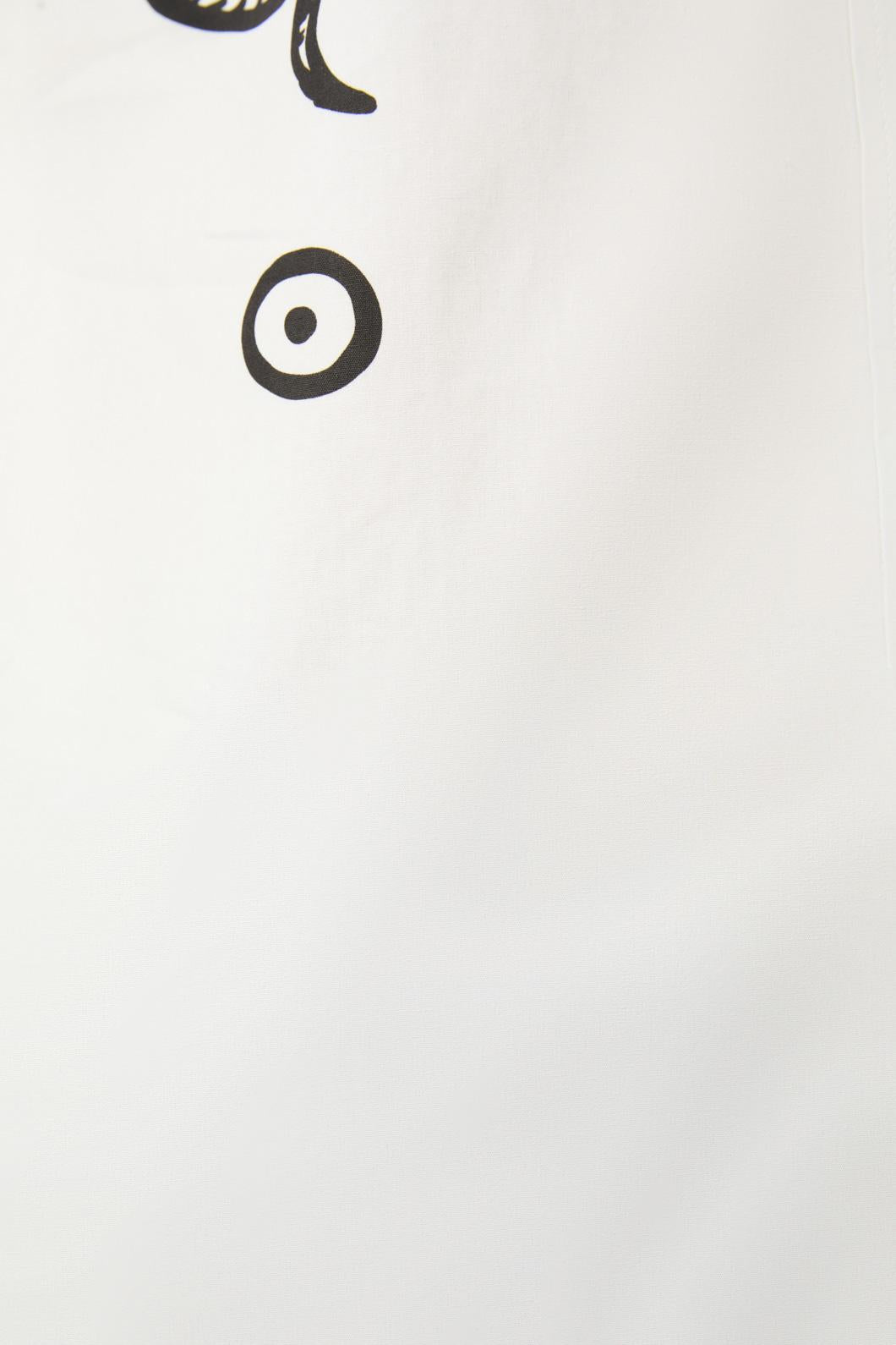 Black Friday - Grace Placement SS Shirt - white