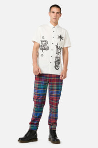 Black Friday - Grace Placement SS Shirt - white