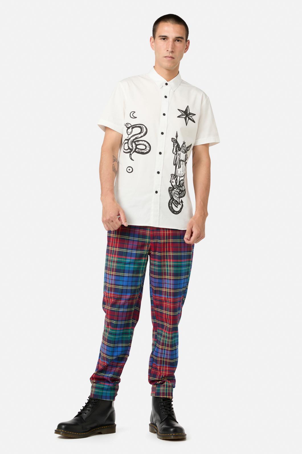 Black Friday - Grace Placement SS Shirt - white