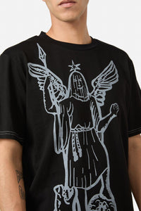 Black Friday - Reclaim Print Tee - black