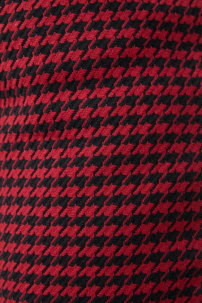 Black Friday - VirtueHoundstoothSlimFit Pants - red-black