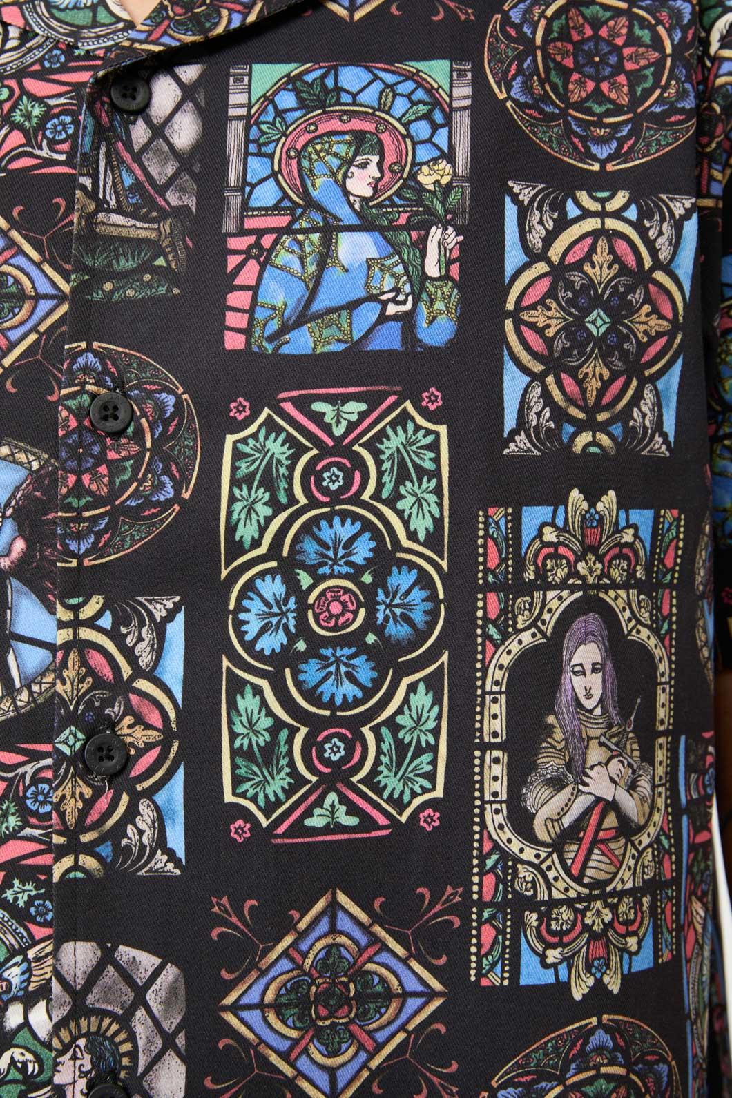 Black Friday - Vitrail SS Shirt - multi