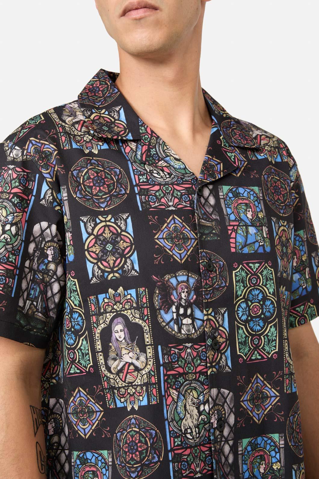 Black Friday - Vitrail SS Shirt - multi
